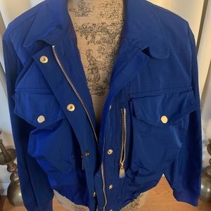 ❤️ SOLD ❤️ NWT RALPH LAUREN Sapphire color Surplus cropped jacket.